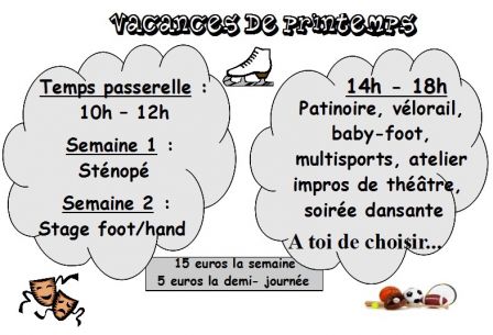vacances printemps 2013 locaux, avr. 2013 vacances printemps 2013 locaux